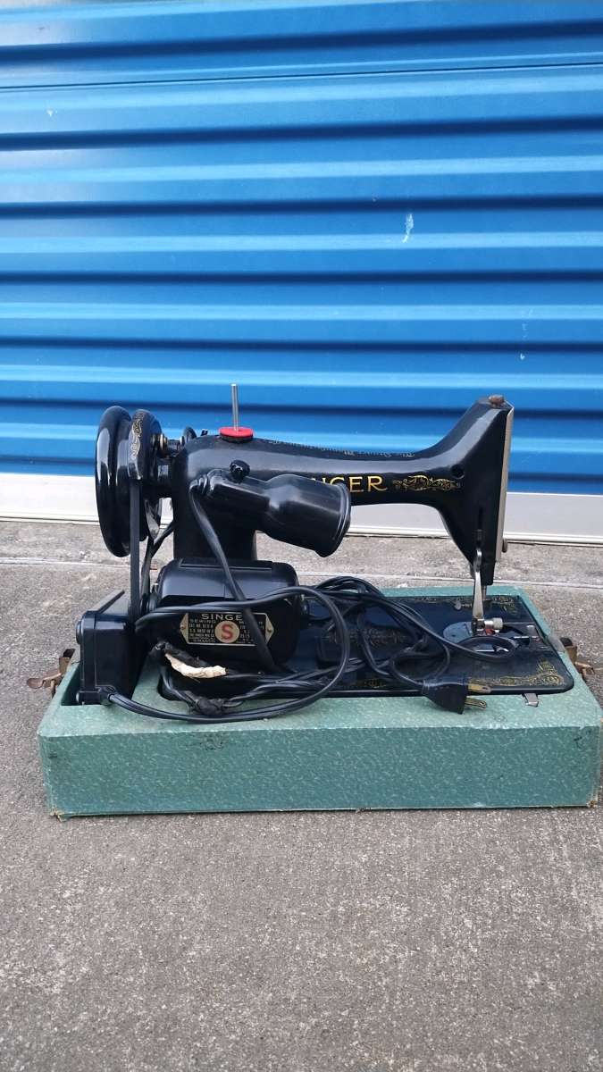 vintage sewing machine