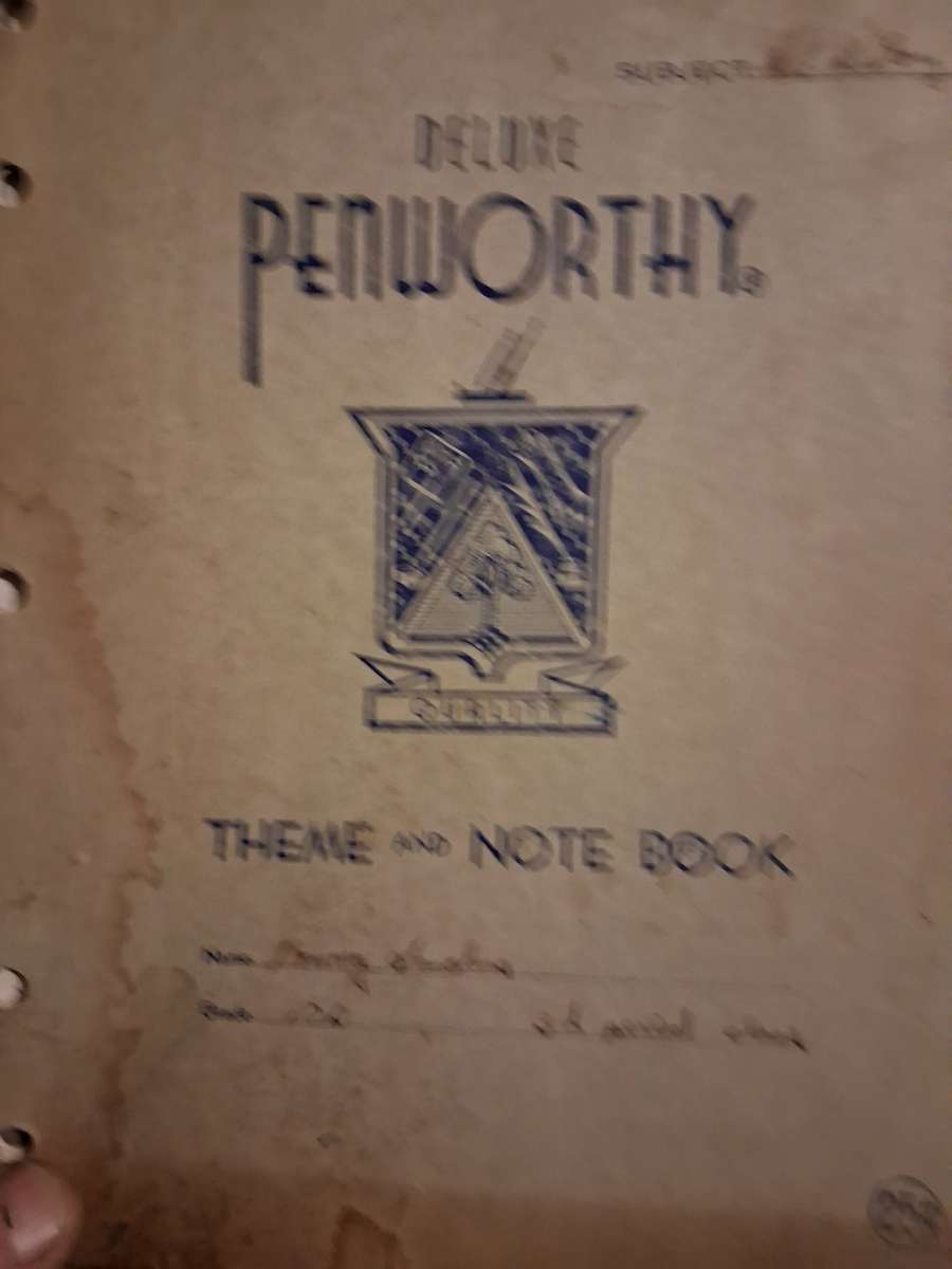 old note books