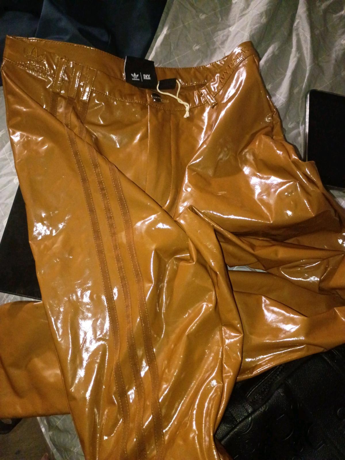 Adidas leather pants