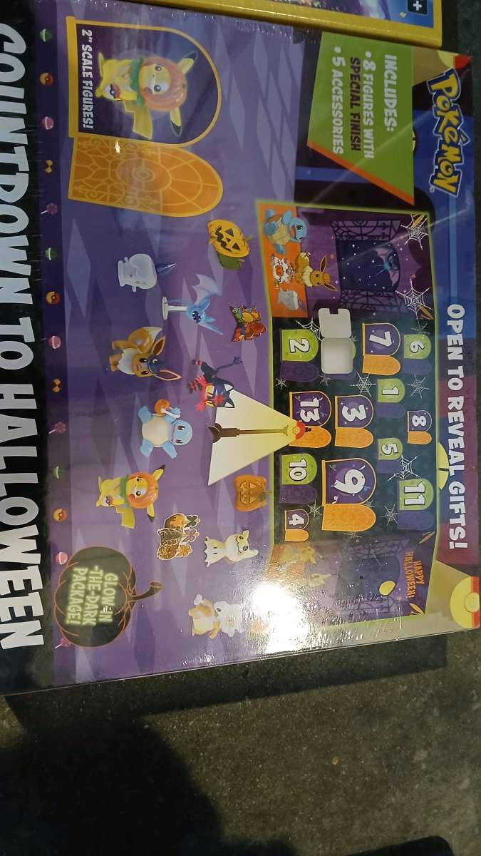 pokemon sealed game and figure set