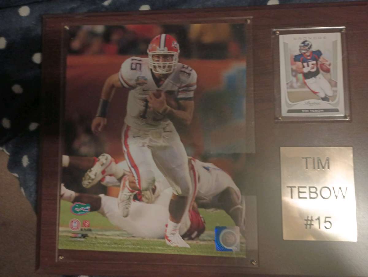 Tim Tebow  Collectable  plaque