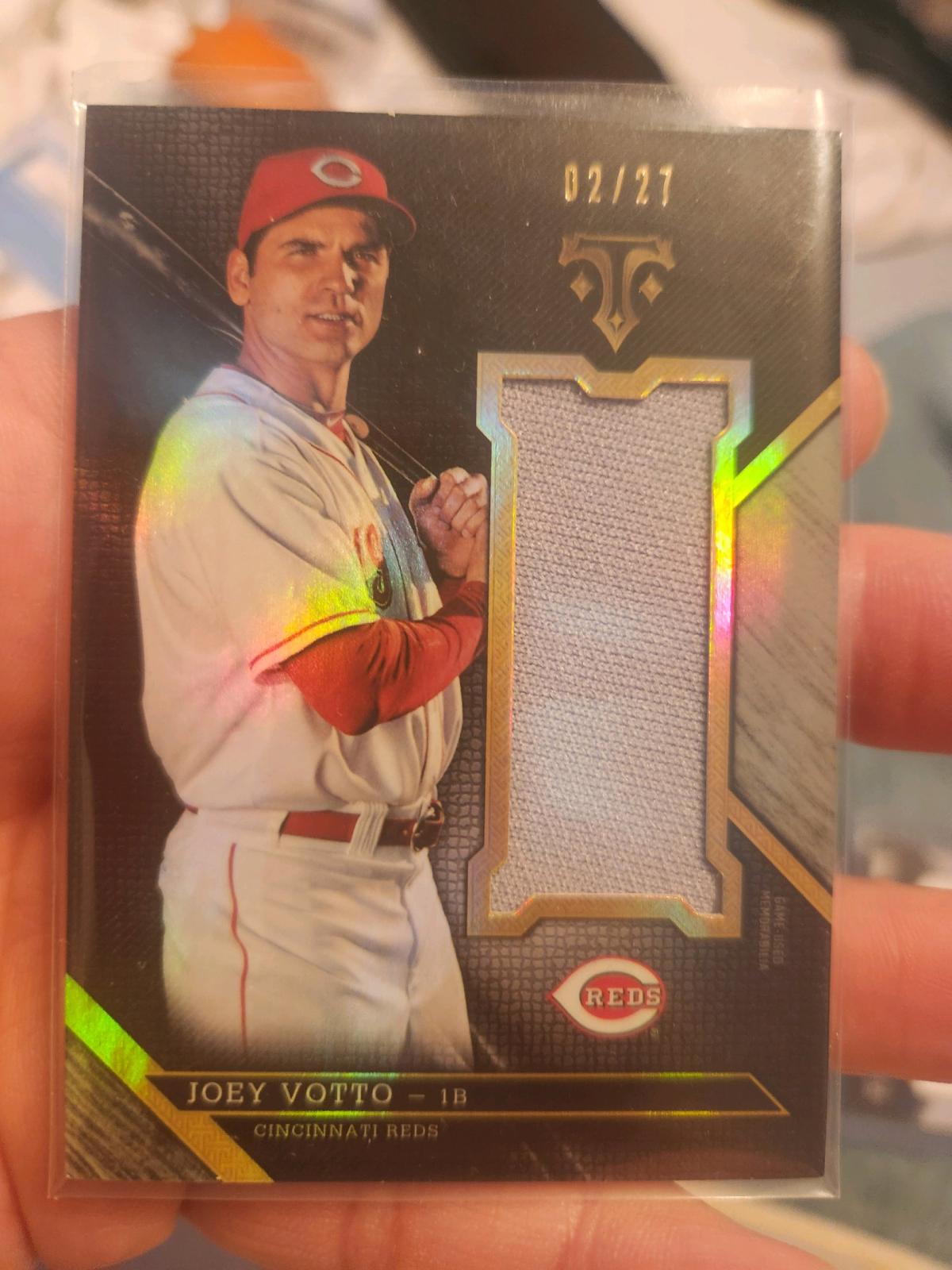 2016 Topps Triple Threads Joey Votto
