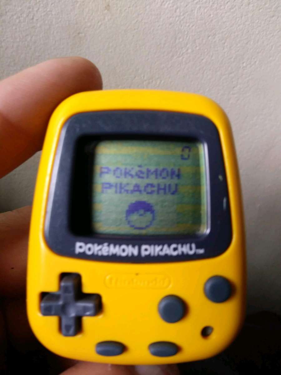 vintage Nintendo Pikachu pokemon digital pet