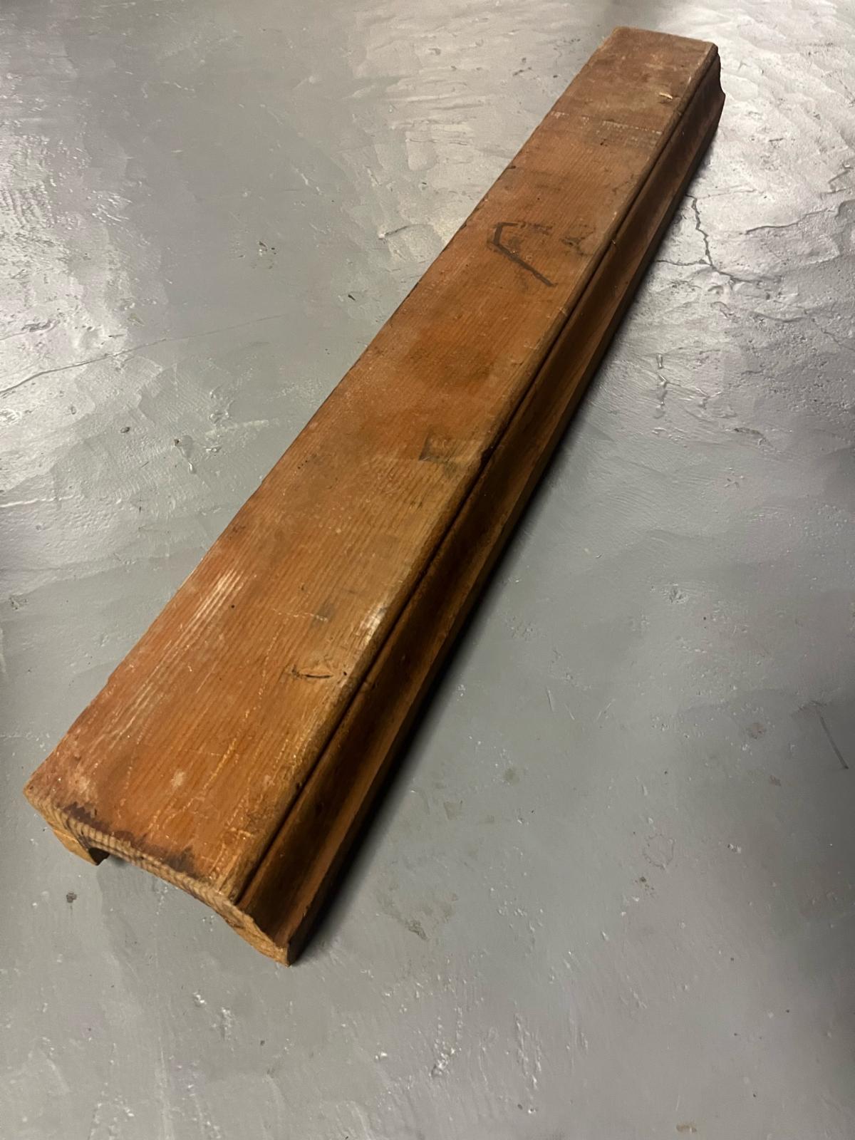 3FT Wooden Gutter  unused  see details below for more inform