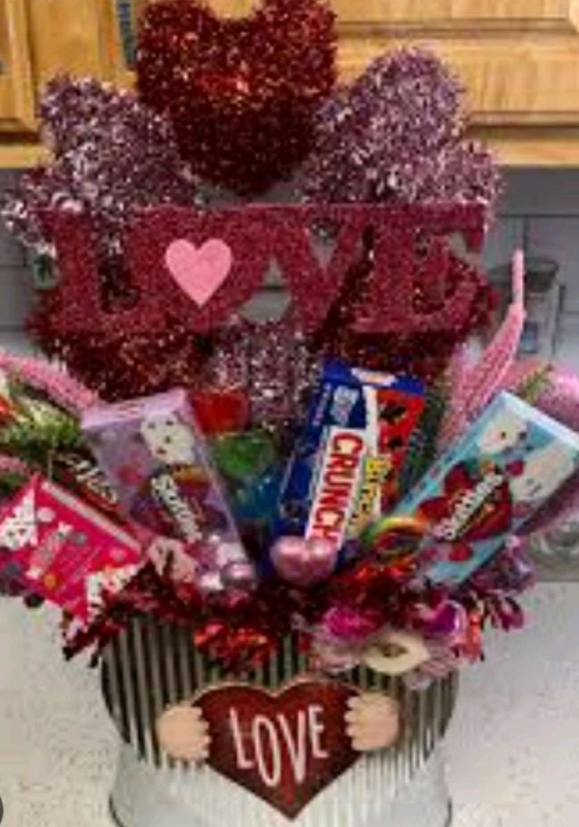 valentine baskets
