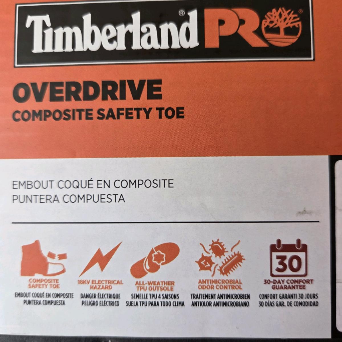 Timberland PRO Overdrive Womens 7