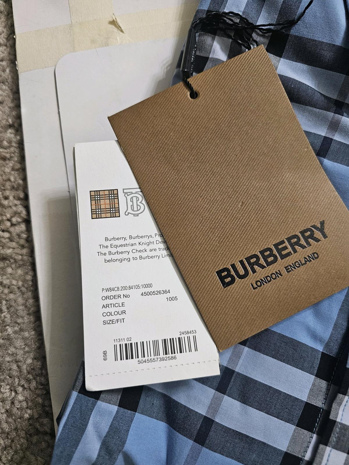 Burberry mens shirts