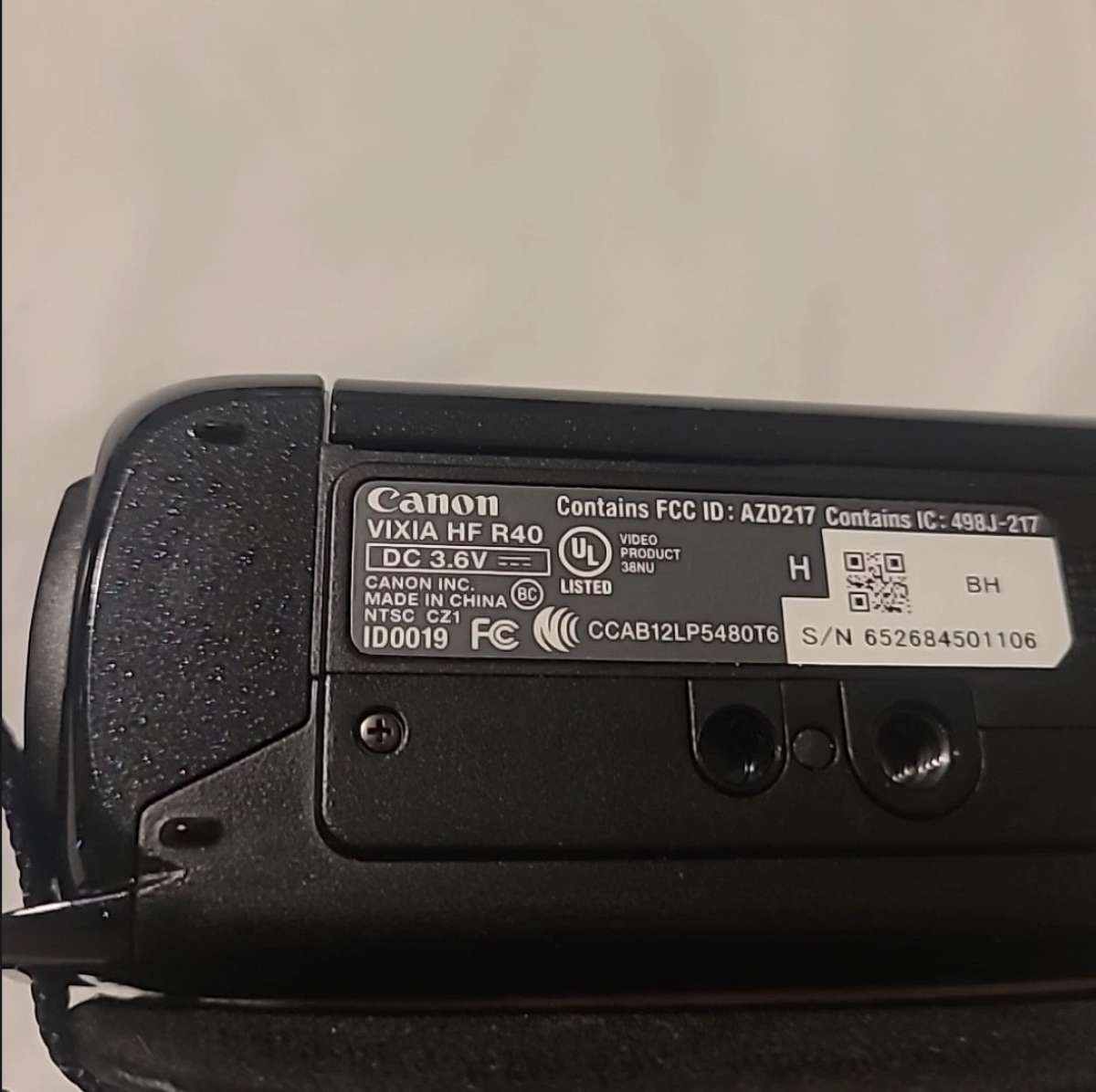 Canon Vixia Camera Very Good Tested