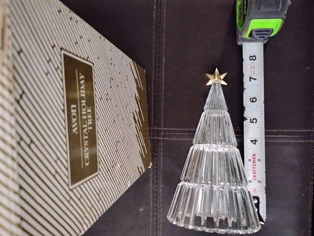 Avon Crystal Holiday Tree