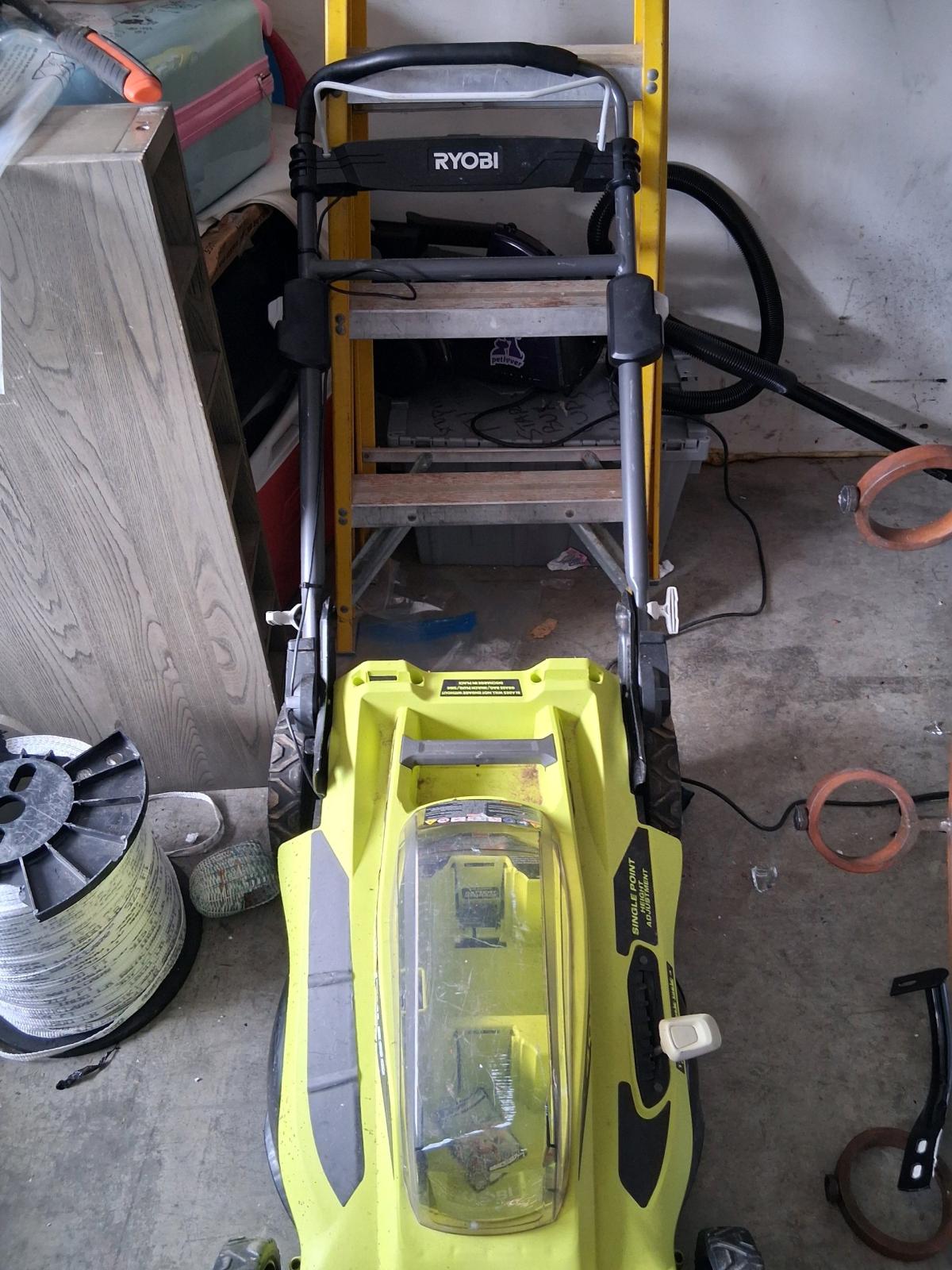 Ryobi 40V brushless electric mower