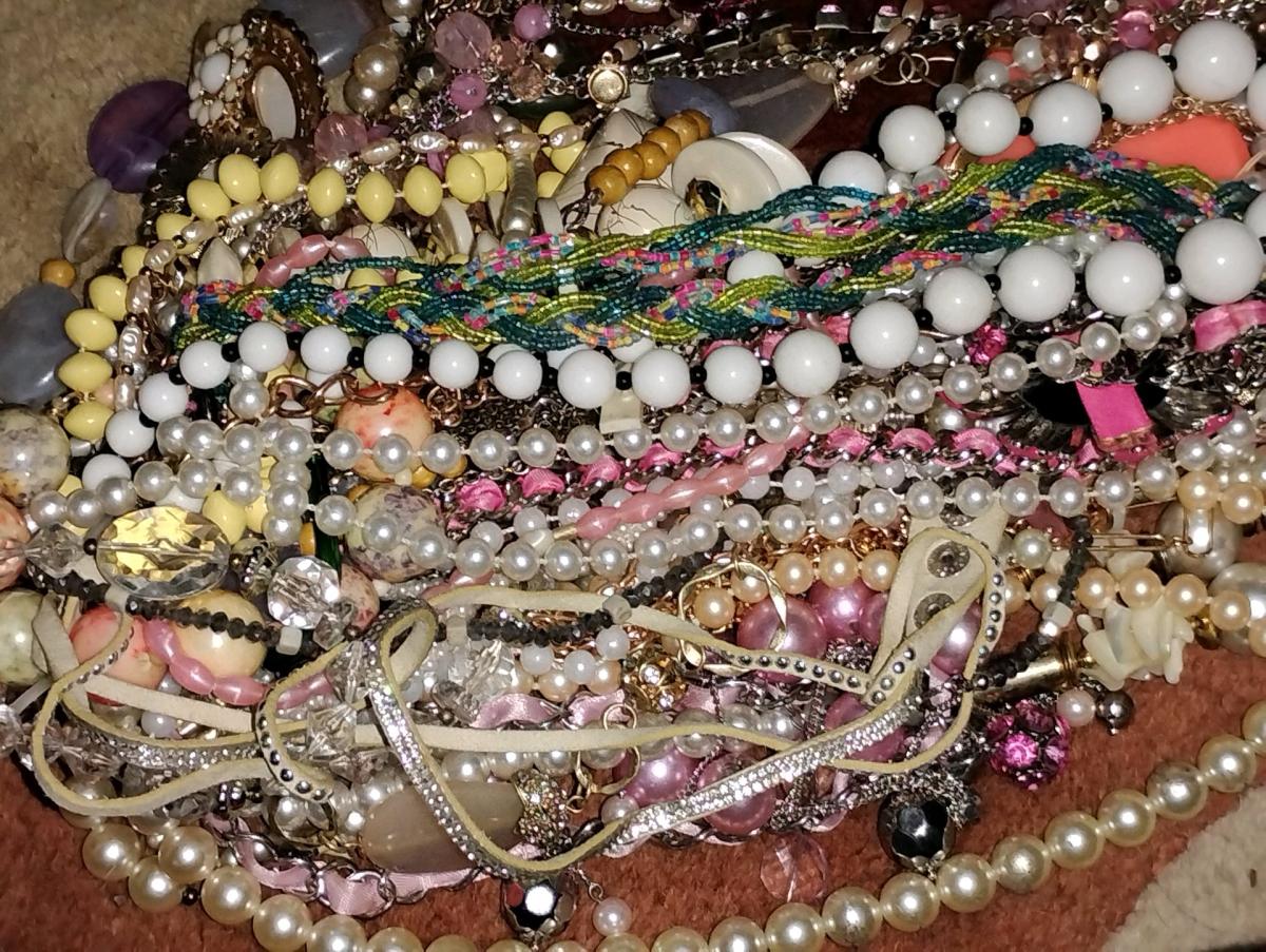 lot of necklaces