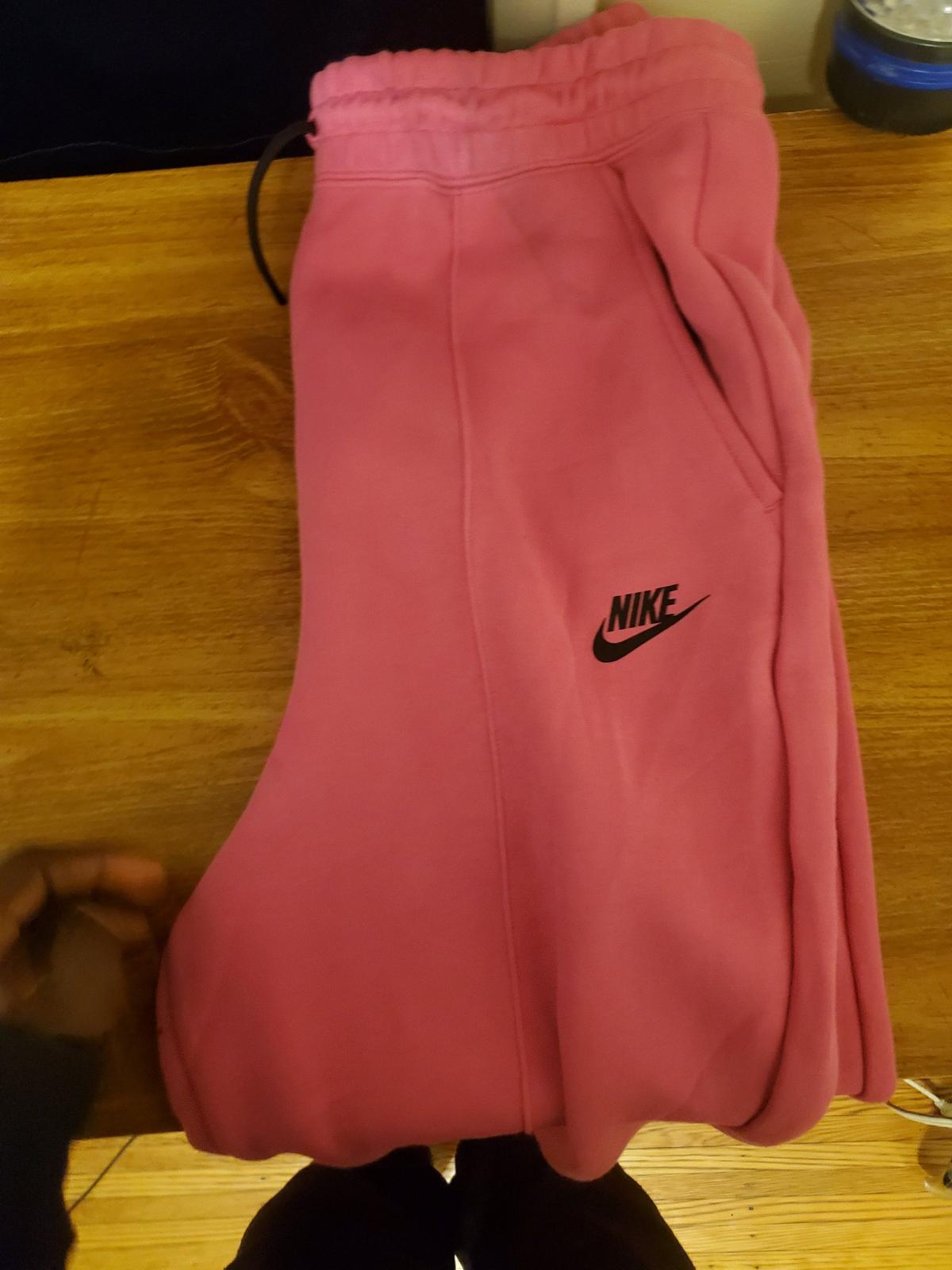 Pink Nike tech pants XL