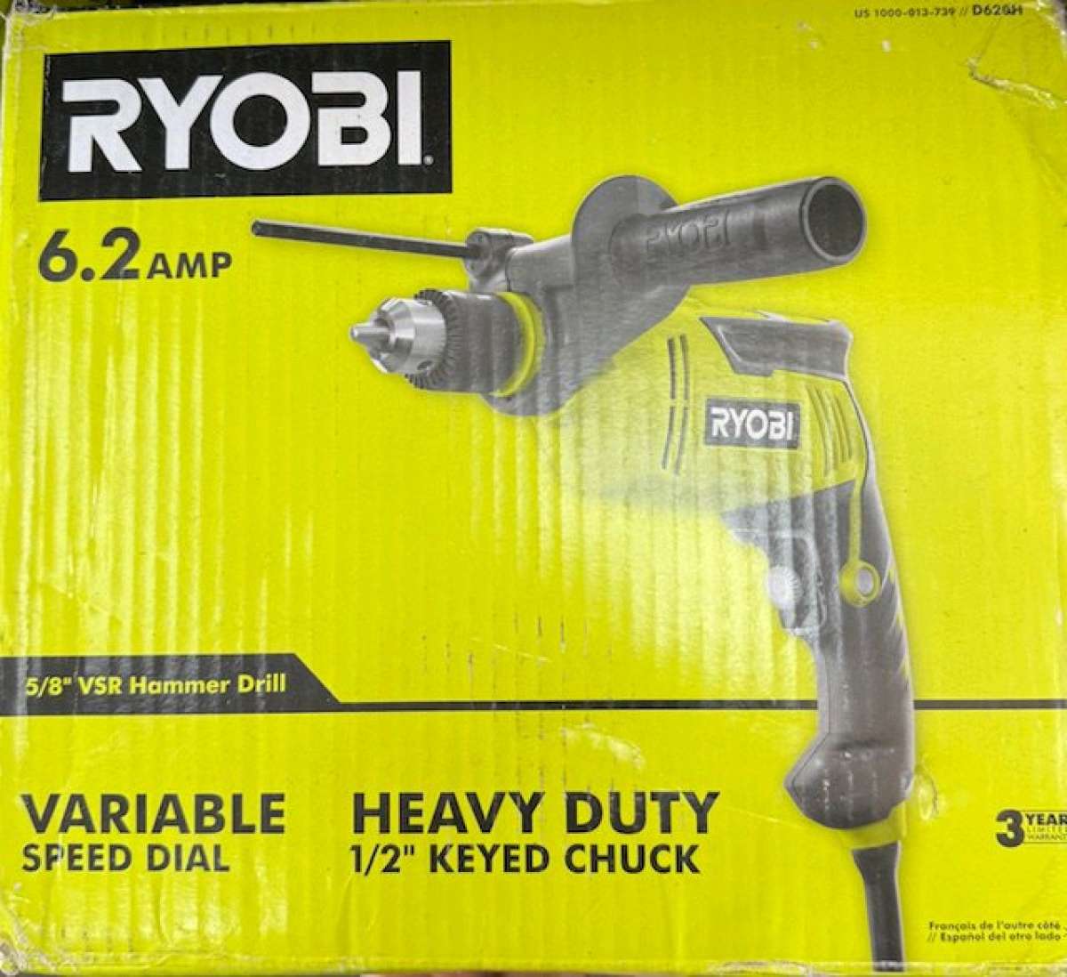 Ryobi corded hammer drill