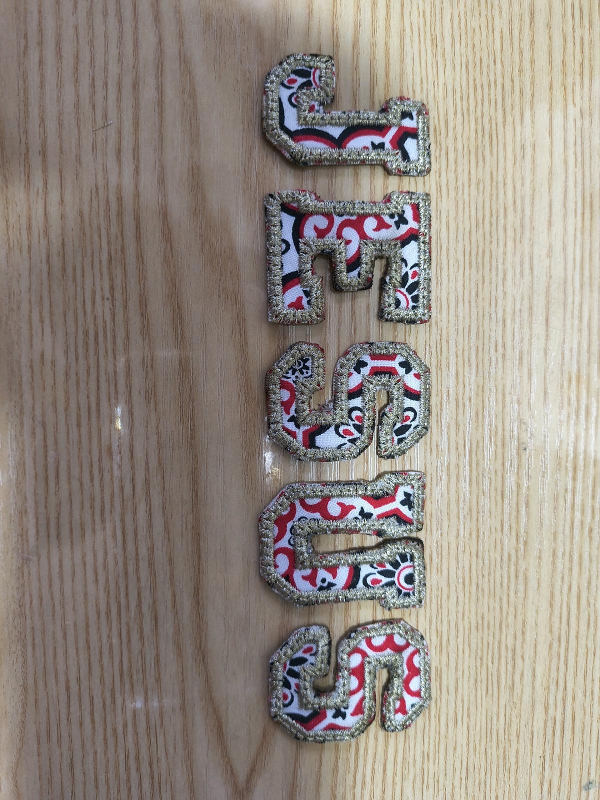 Embroidery the name of Jesus