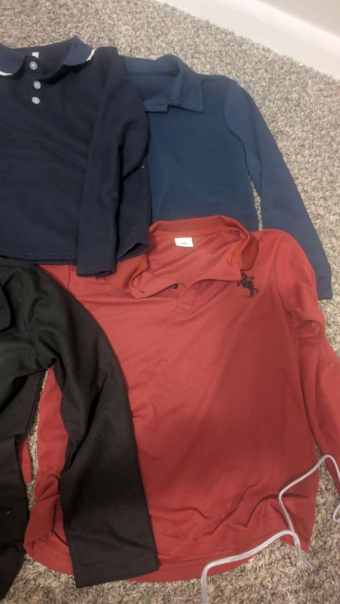 long sleeve uniform shirts