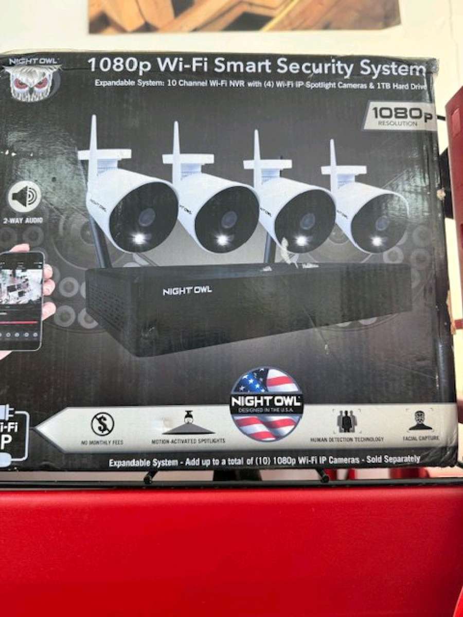 1080p wifi smart security system