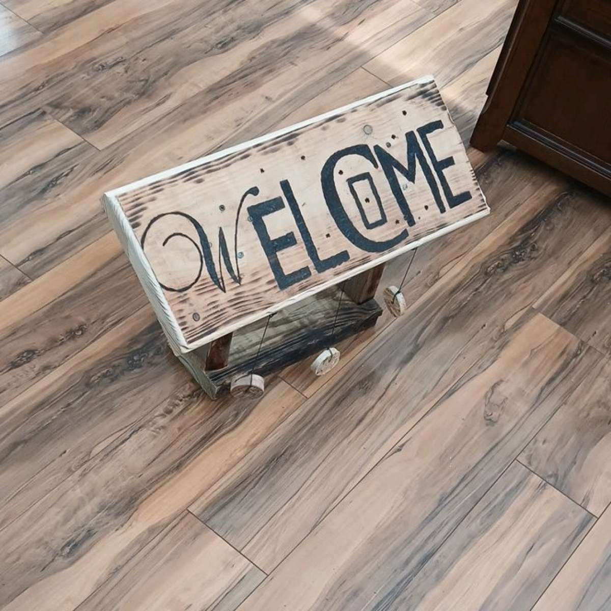 welcome sign
