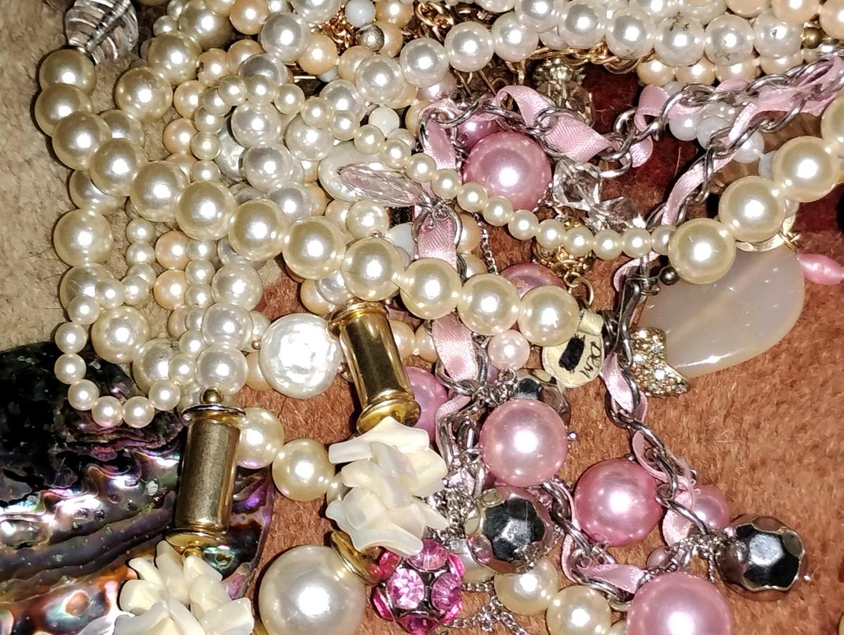 lot of necklaces