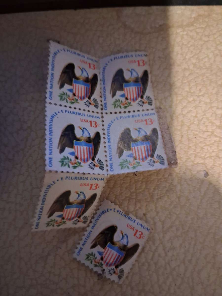 postage stamps unused