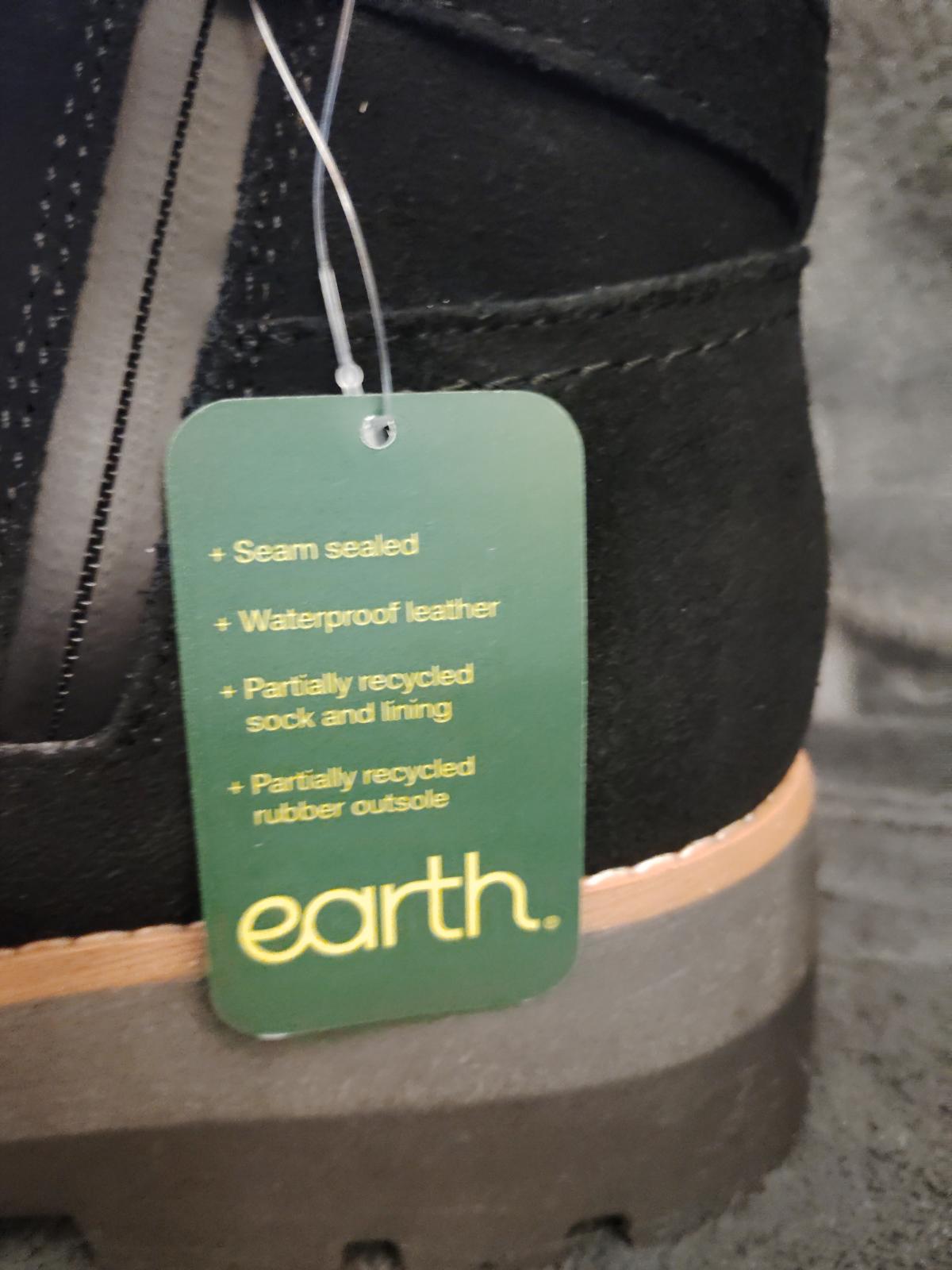 Earth® Women's Yara Waterproof Casual Ankle Booties, Black 001, 11 M