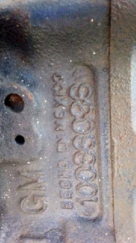 Frozen Chevy 350 engine