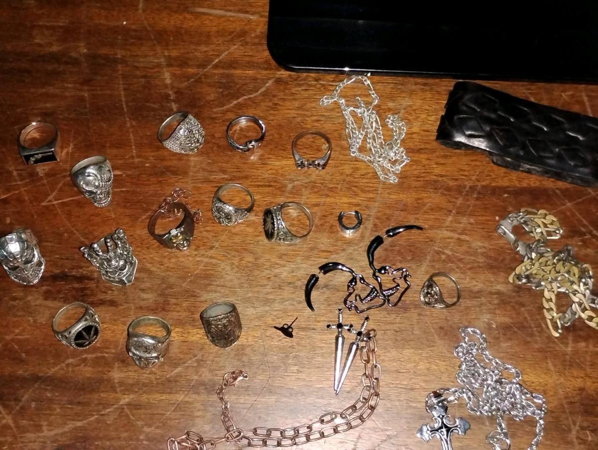 mens jewelry lot