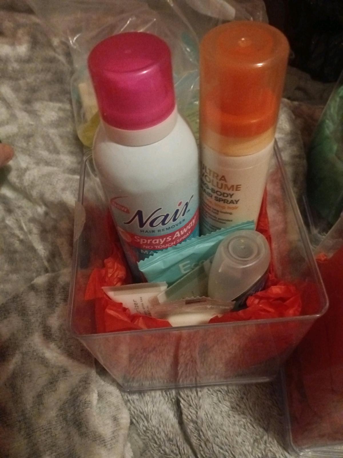 basket of skin care