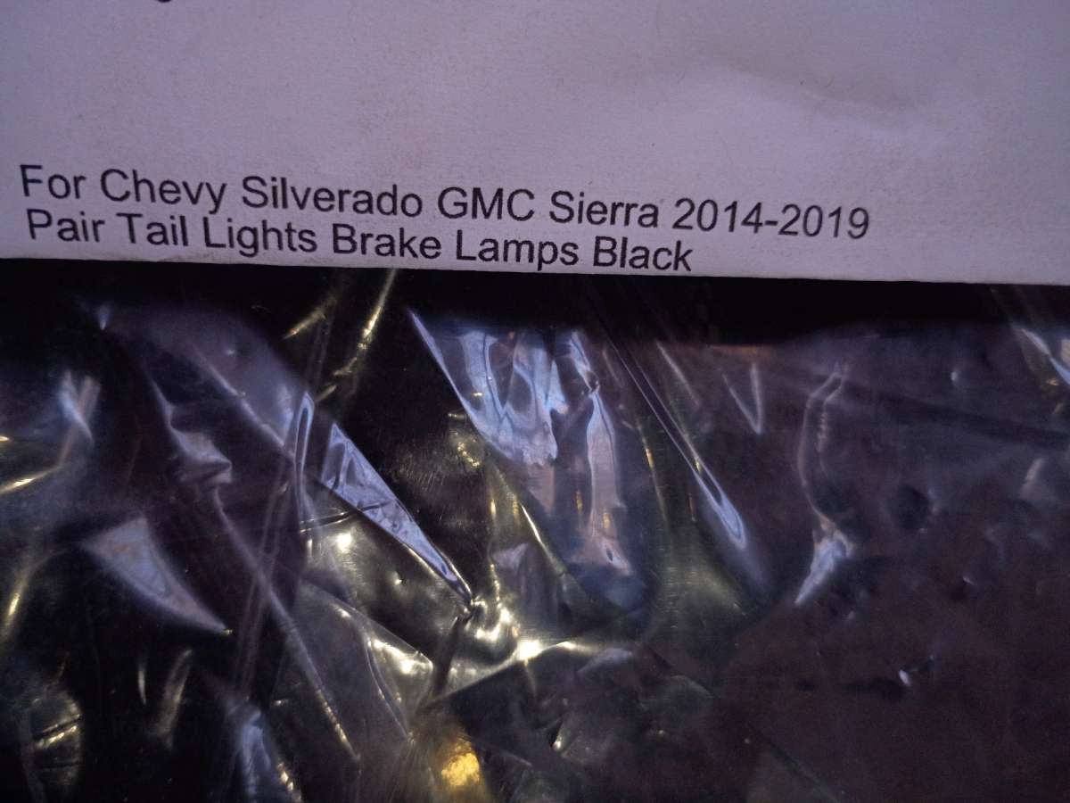 custom tinted tail lights 2014 to 2019 Chevy GM