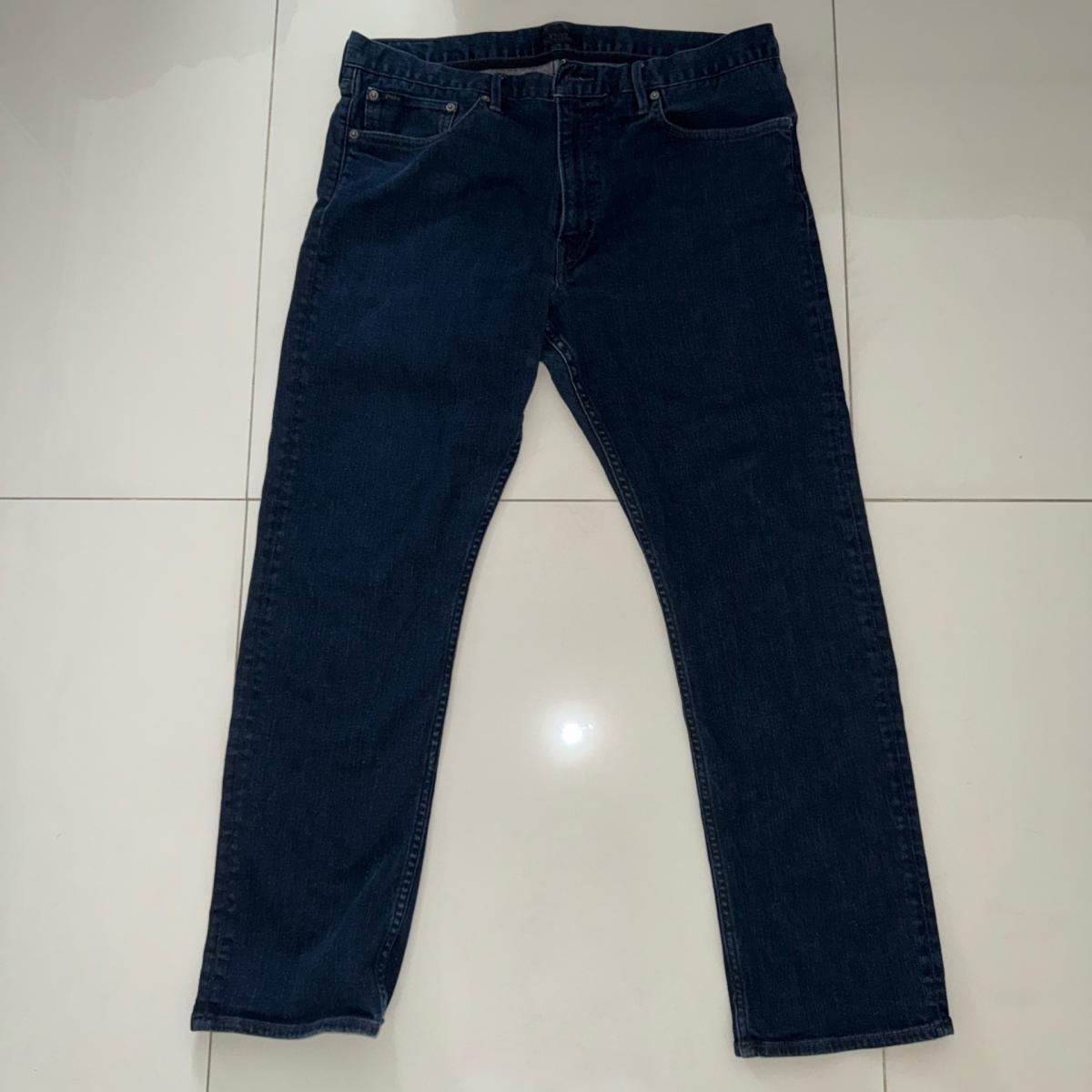 Polo Ralph Lauren Mens Dark Wash StraightLeg Jeans  36x30