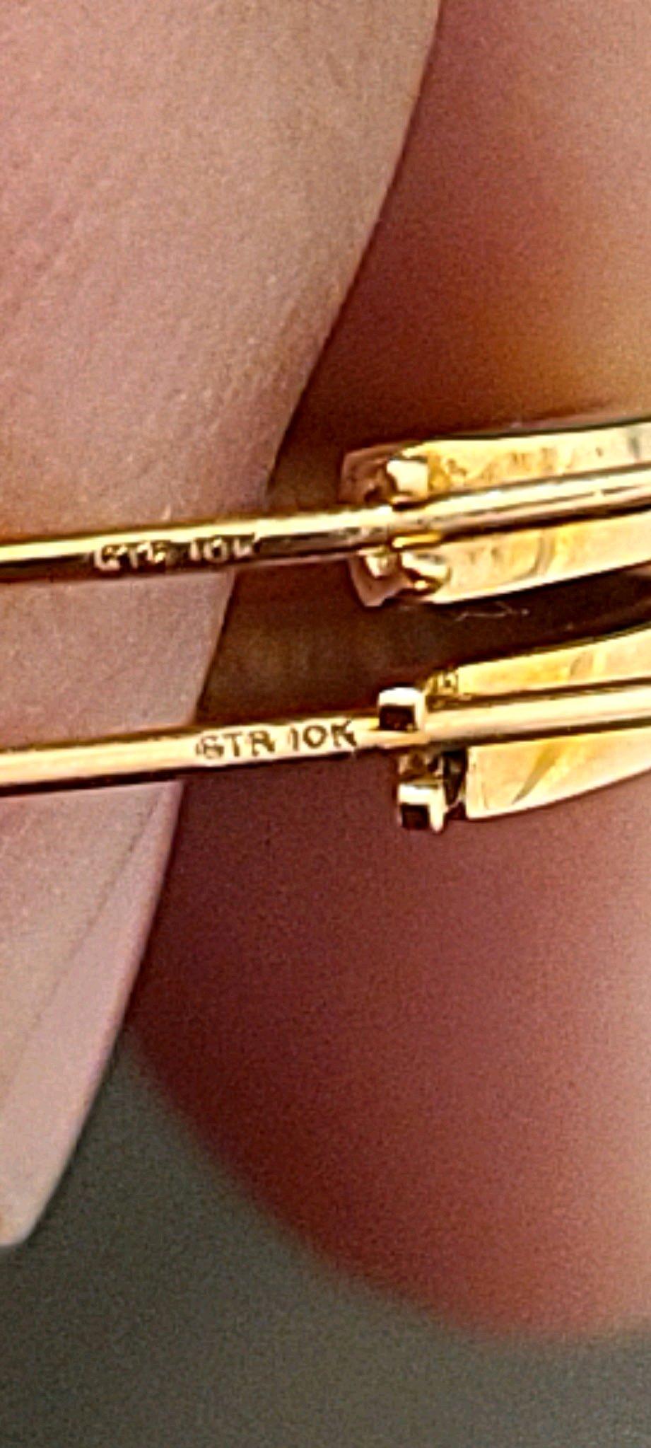 10k Gold Hoop Earrings