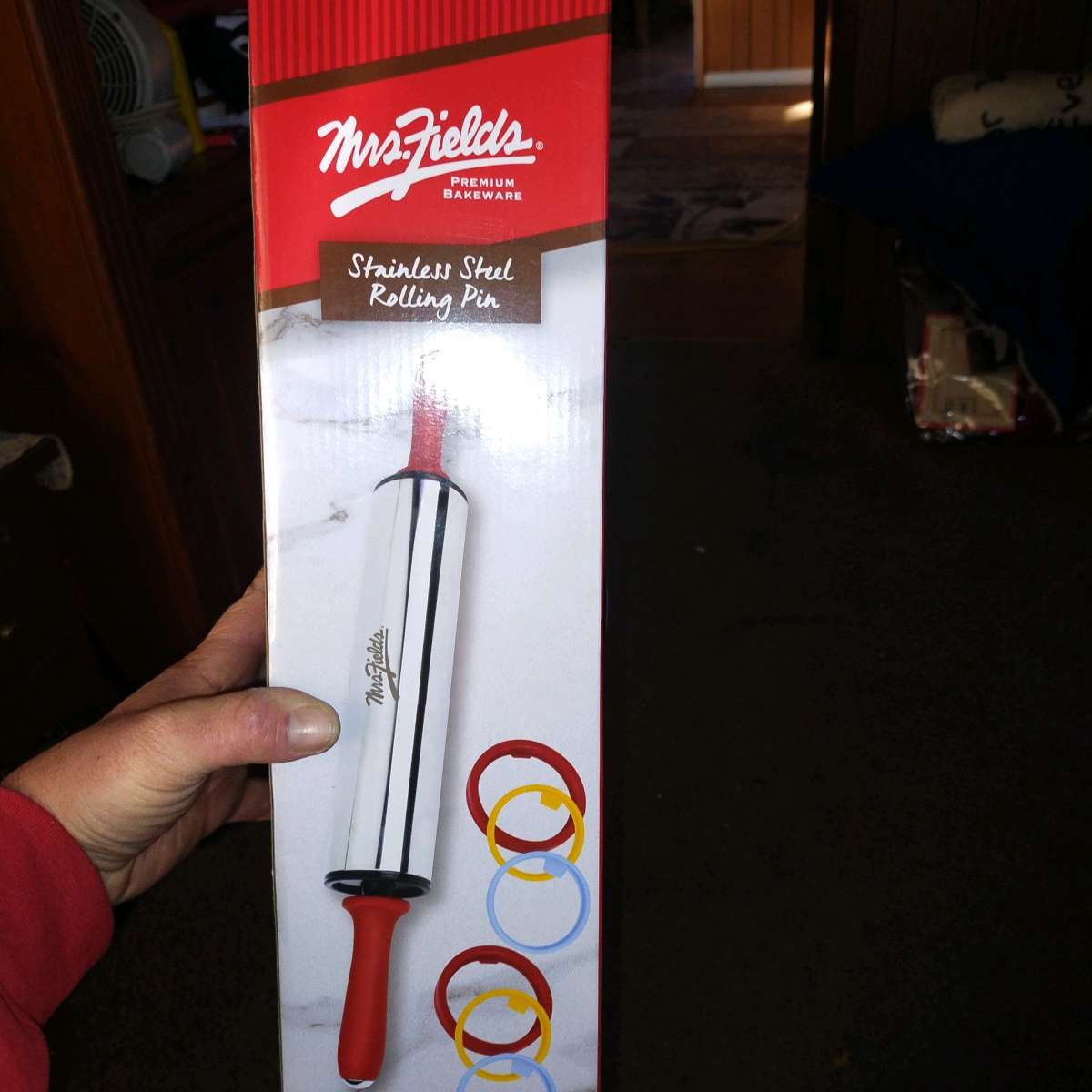 Mrs Fields rolling pin brand new