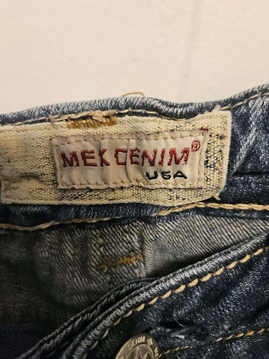 MEK Denim USA Womens Flare Jeans