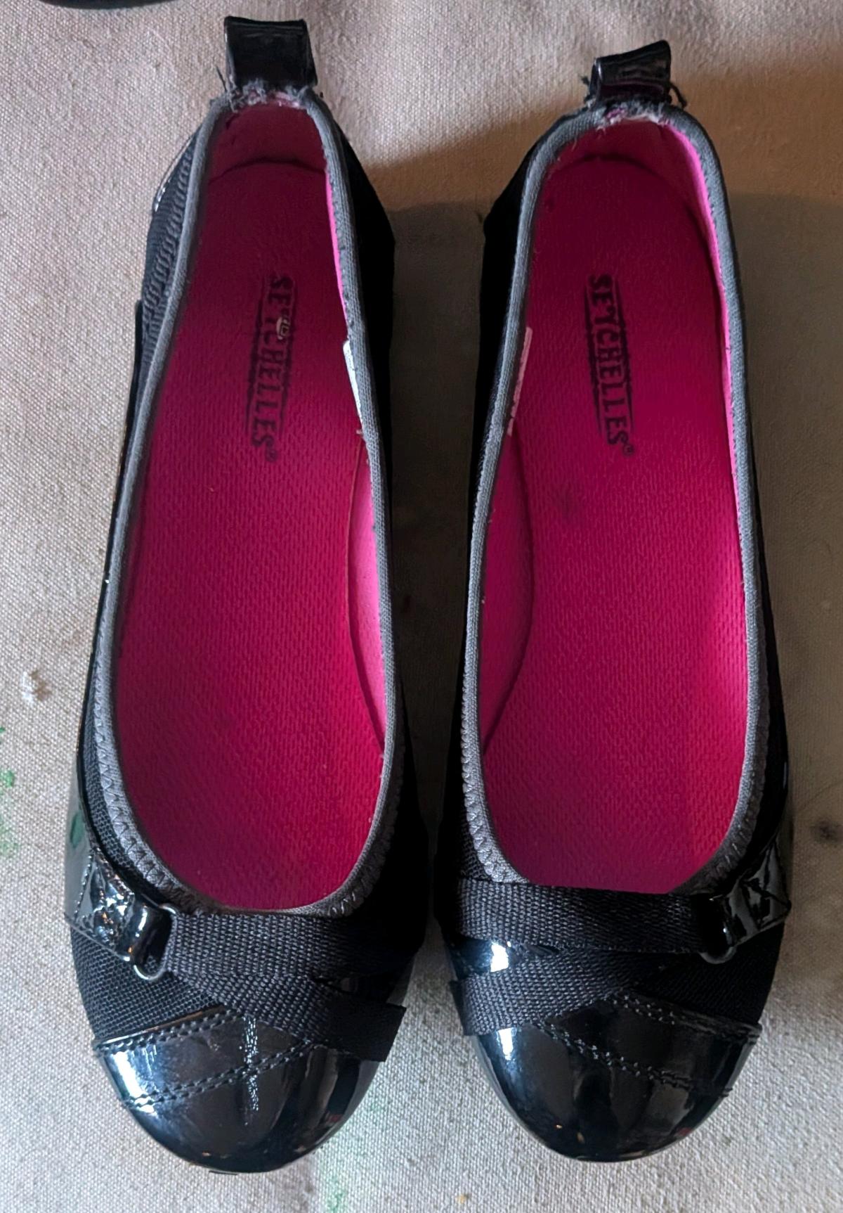 Womens Black Slip Ons