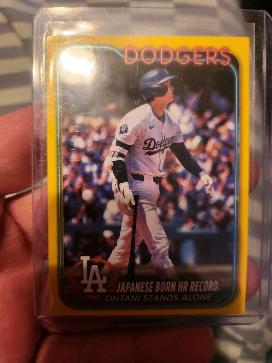 2025 Topps Update Shohei Ohtani Yellow