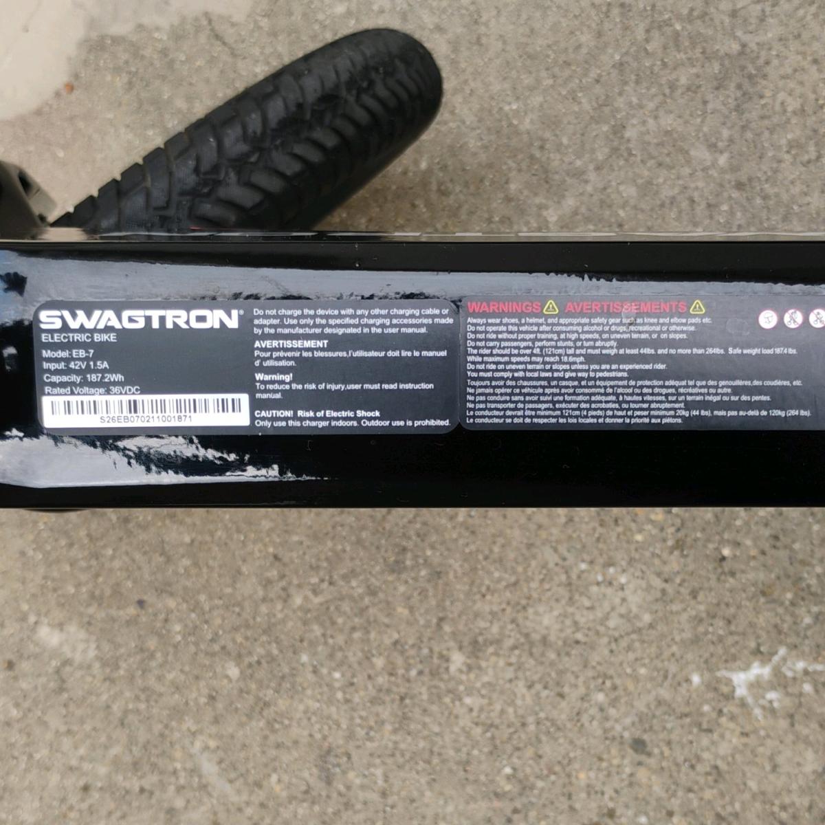 swagtron electric bike