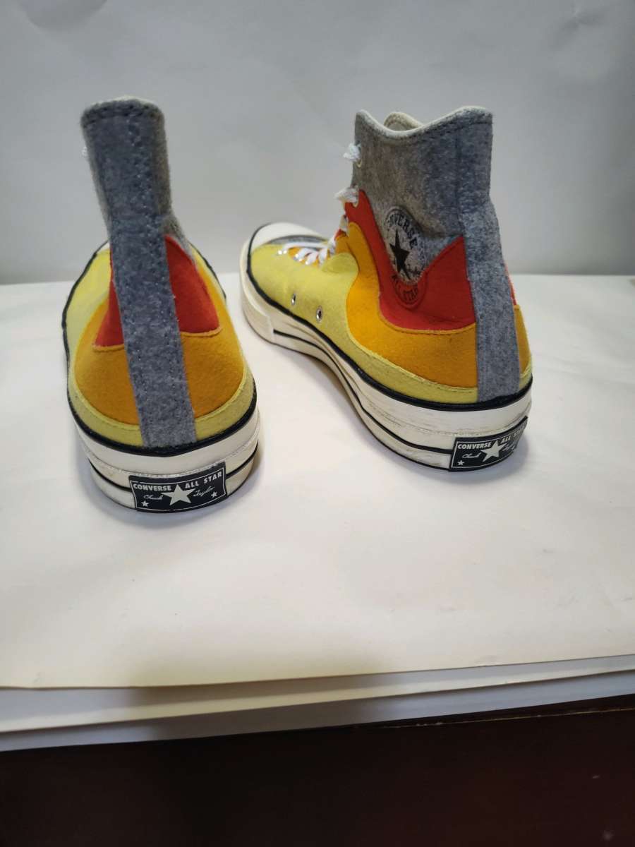 Converse Chuck 70 NorEaster Felt Orange Red High Tops size13