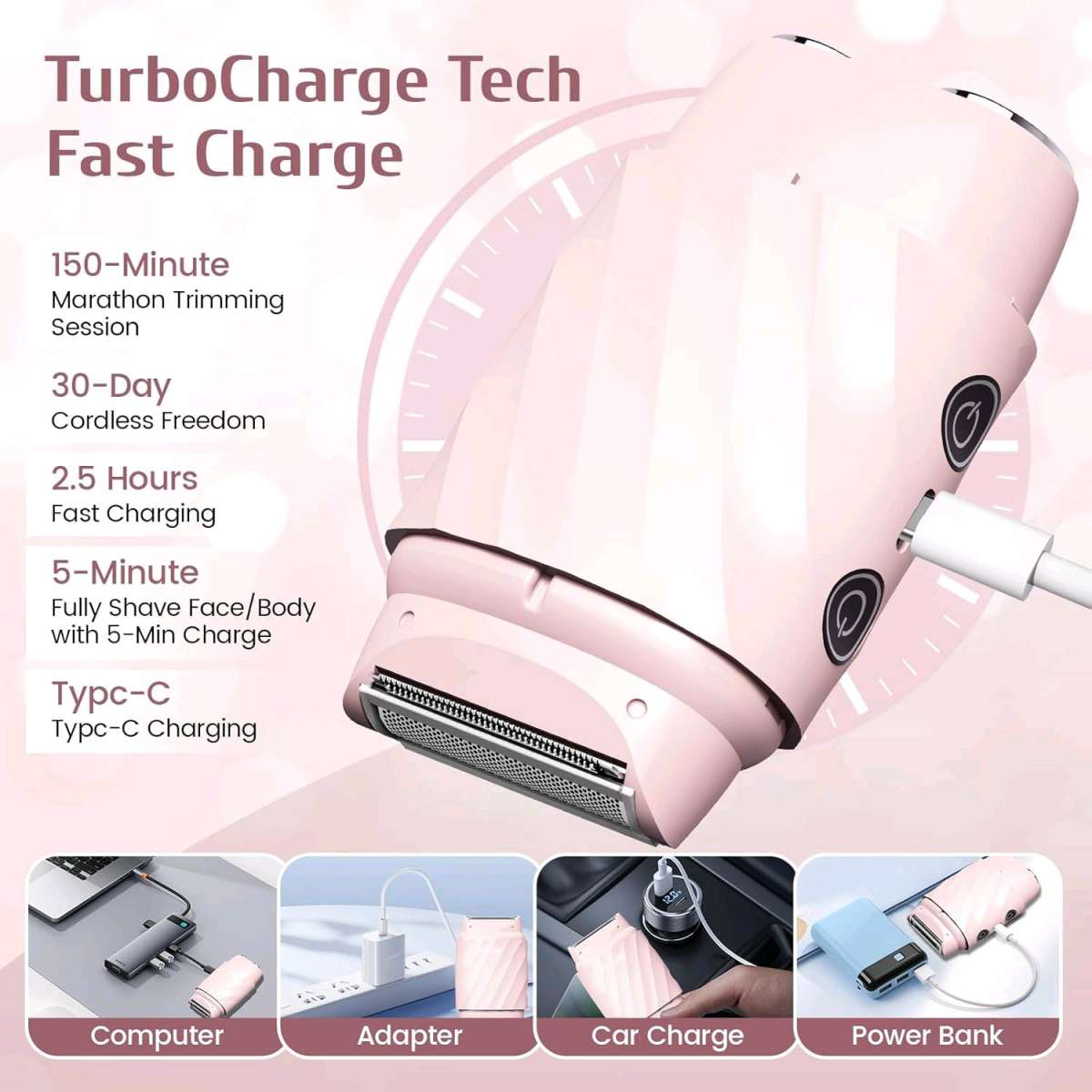 Afeitadora Elctrica 4 en 1