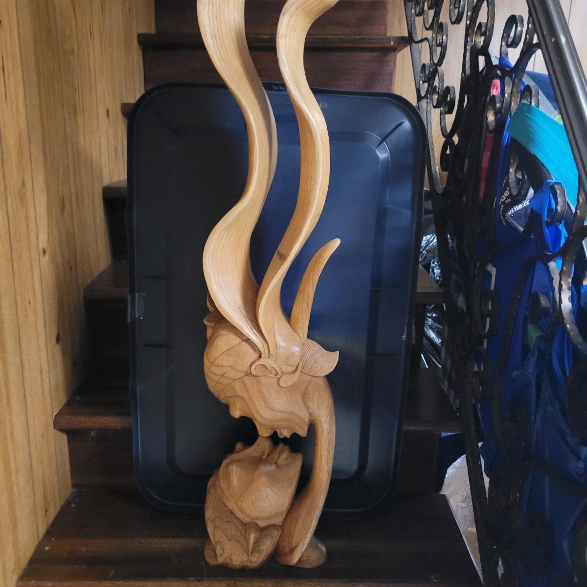 Hand Carved figurine