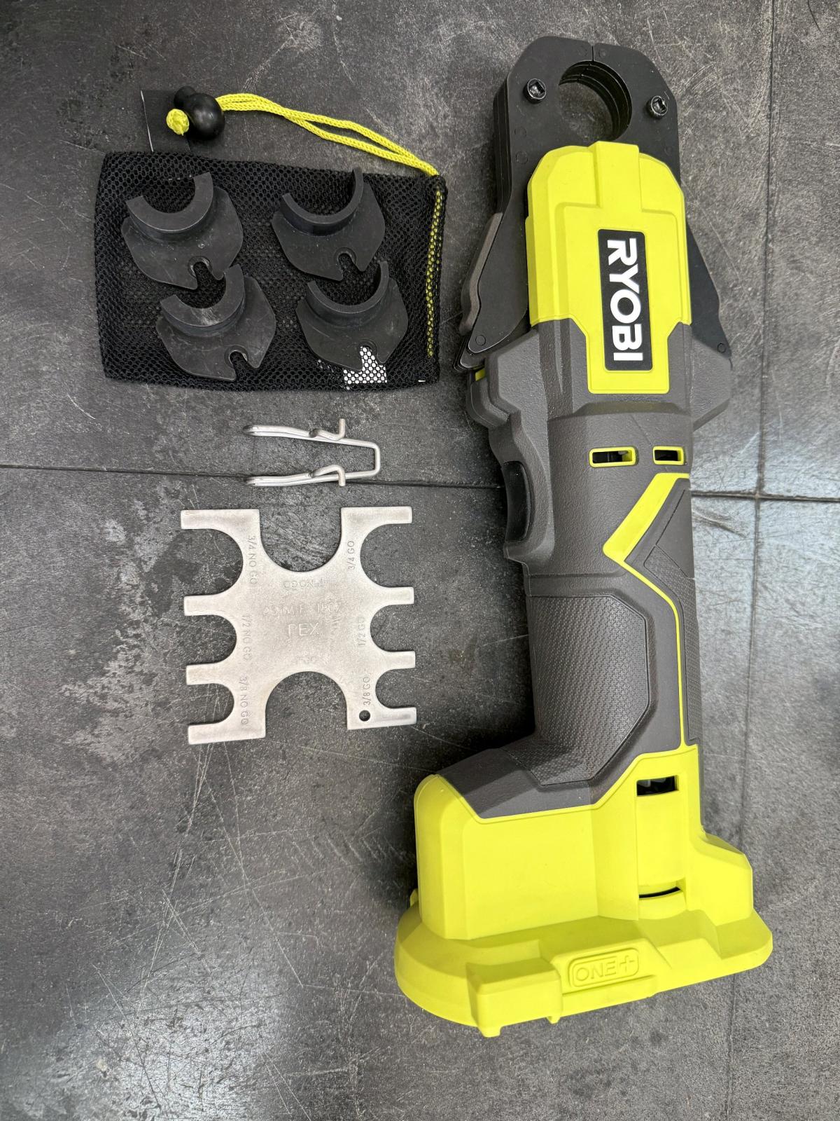 Ryobi 18v PEX crimp ring tool