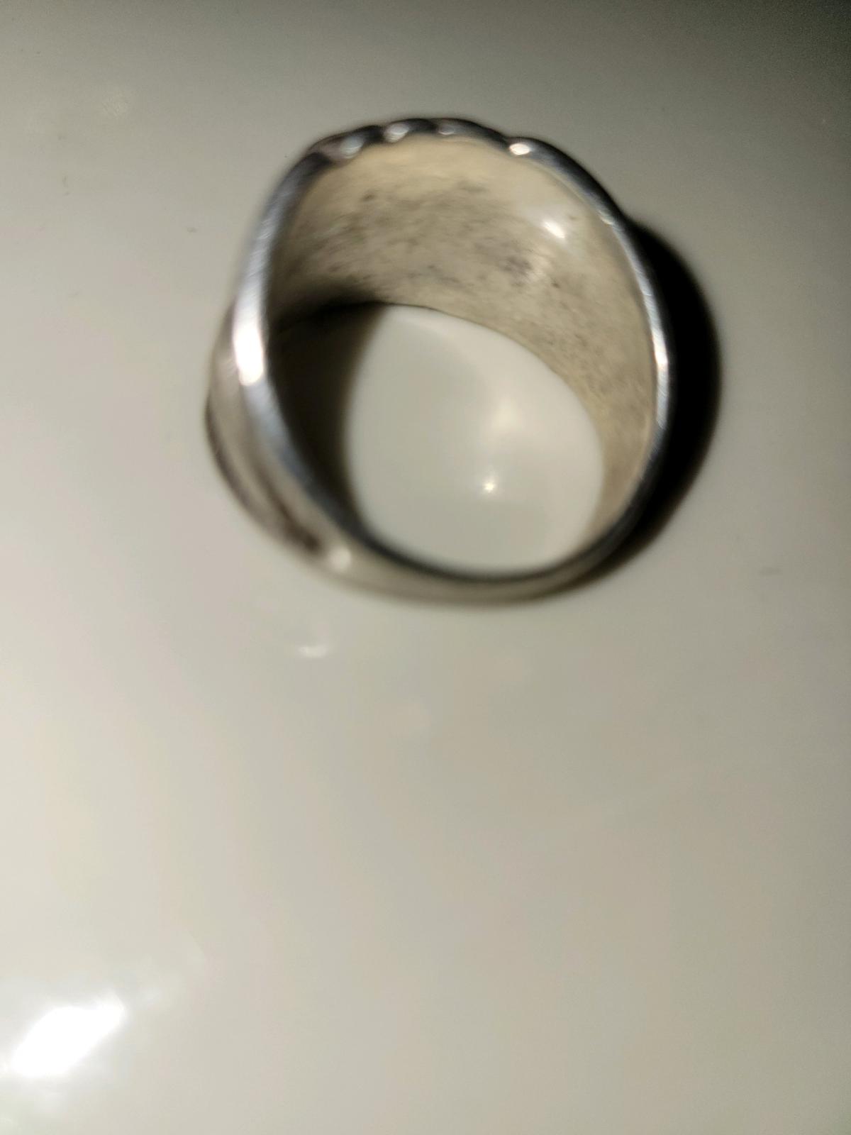 Southwestern Style Sterling and Turquoise Vintage Ring