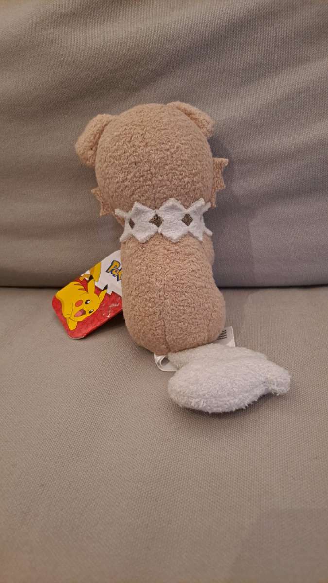 Jazwares Sleeping Rockruff Pokmon Plush 2024