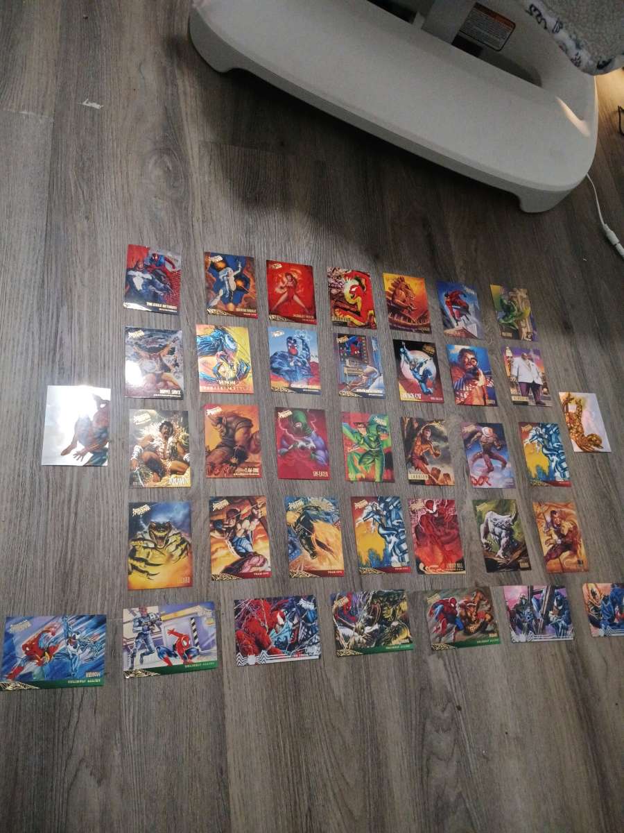 SpiderMan Trading Cards Collection