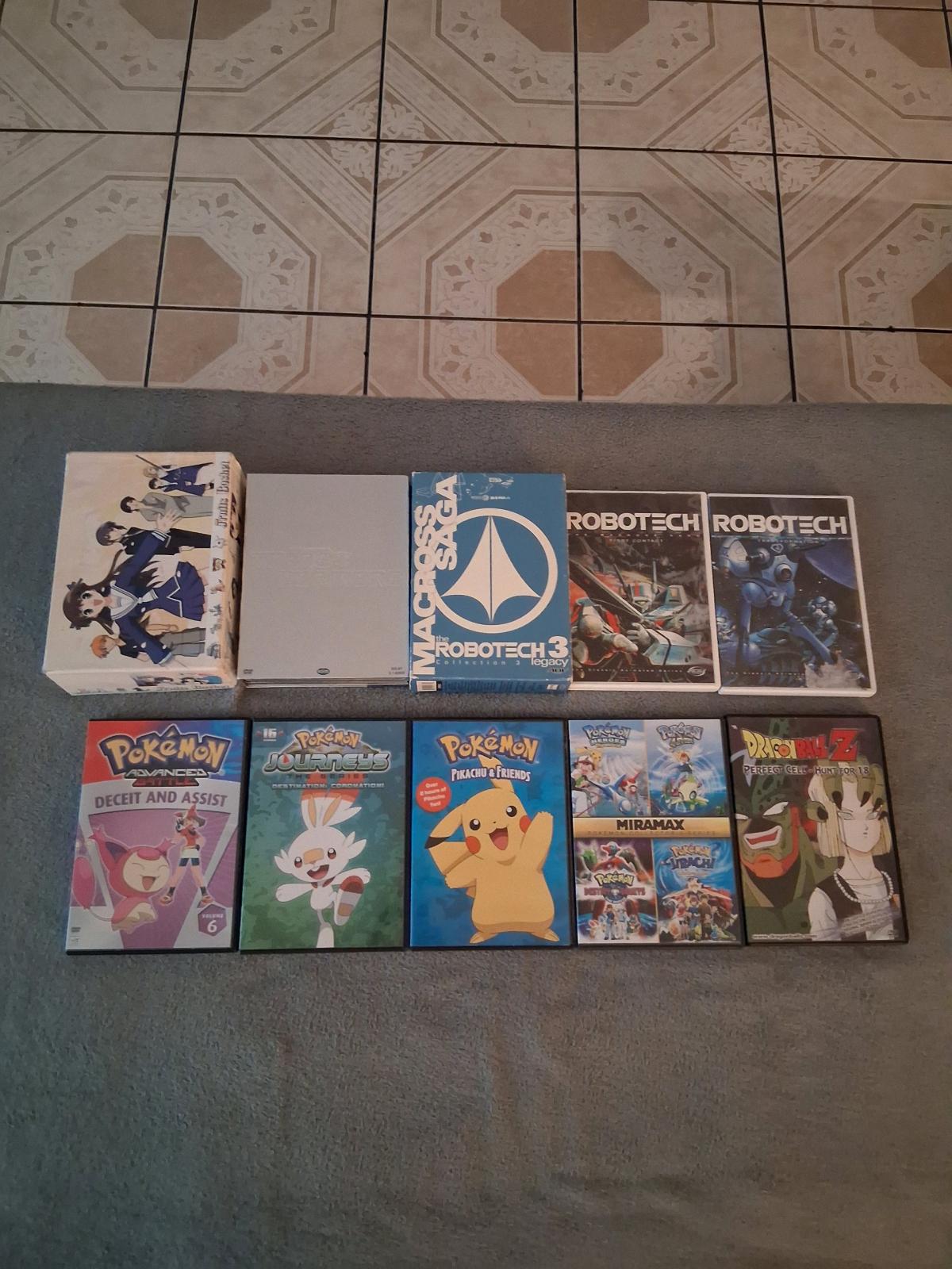 Lot Of 40 Anime English Dub DVDs