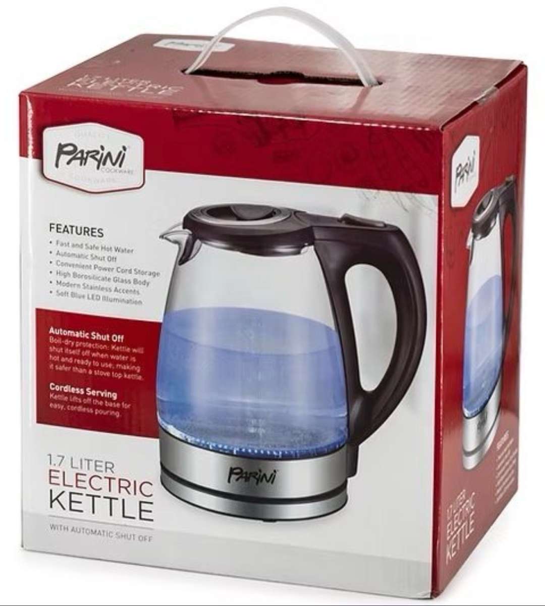 Parini 17 Liter Electric Kettle With Automatic Shut Off
