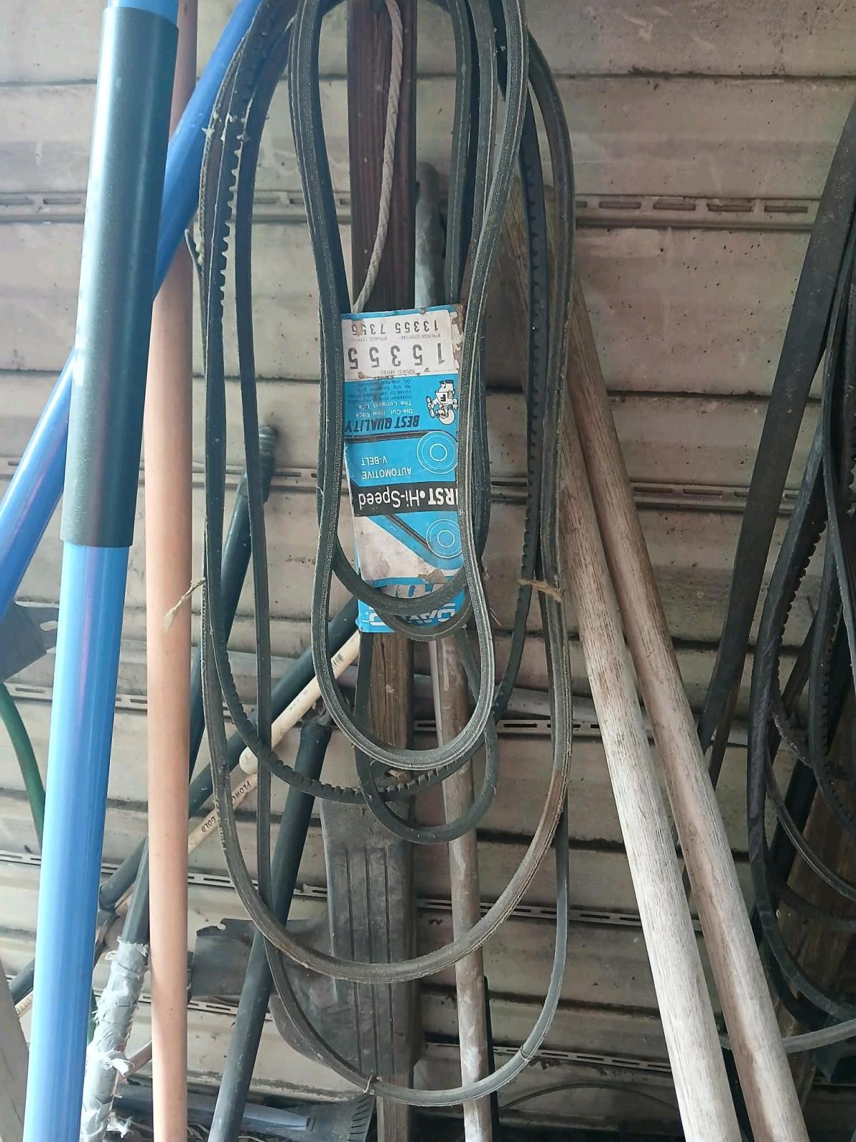 Engine belts different sizes