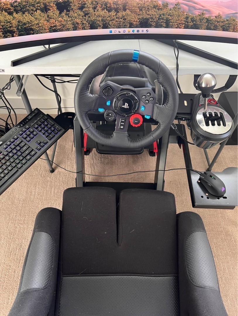 Complete Racing Gaming Pc Set Up