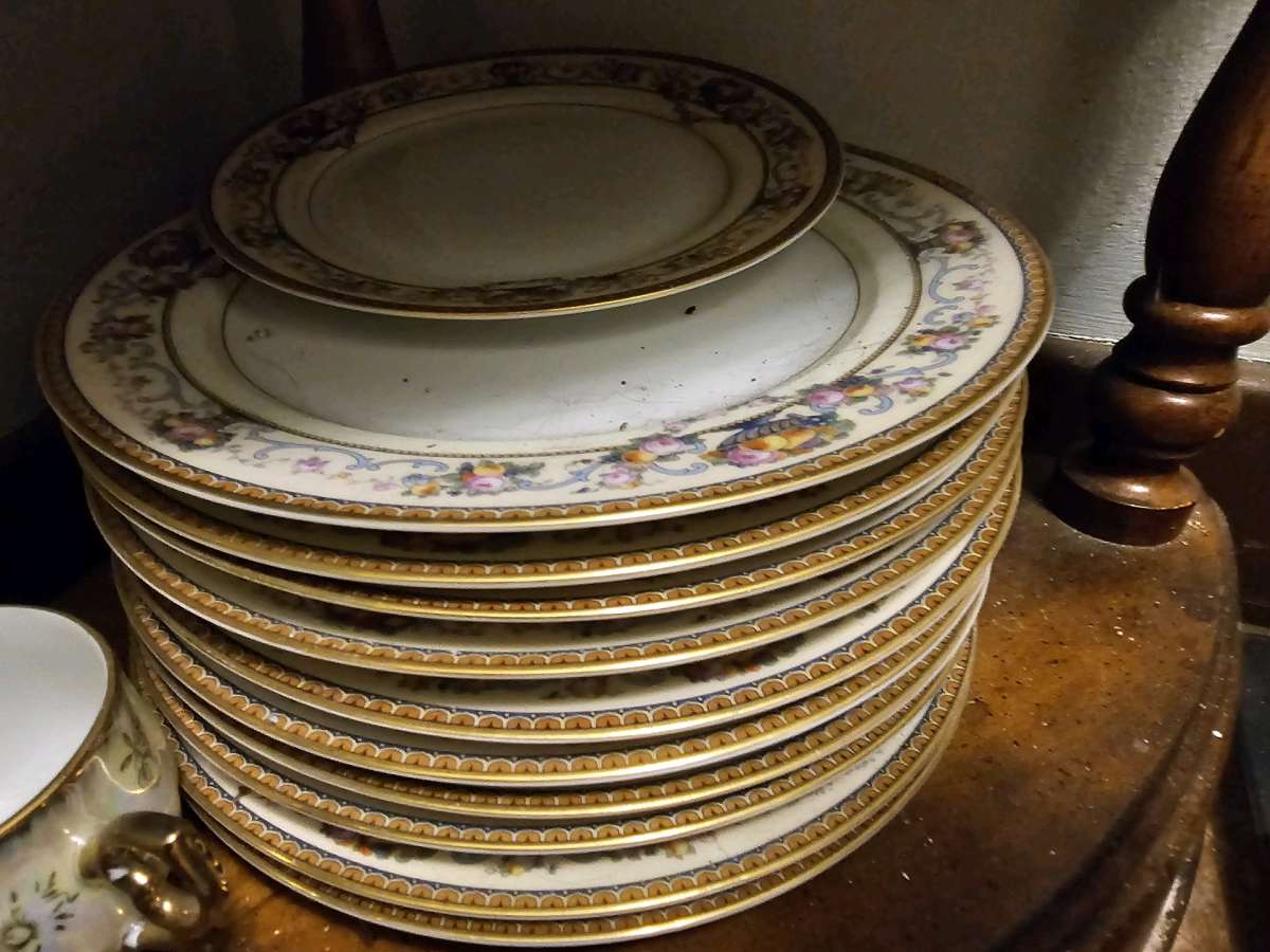 vintage Thomas bavaria porcelain dinner plate set of 10