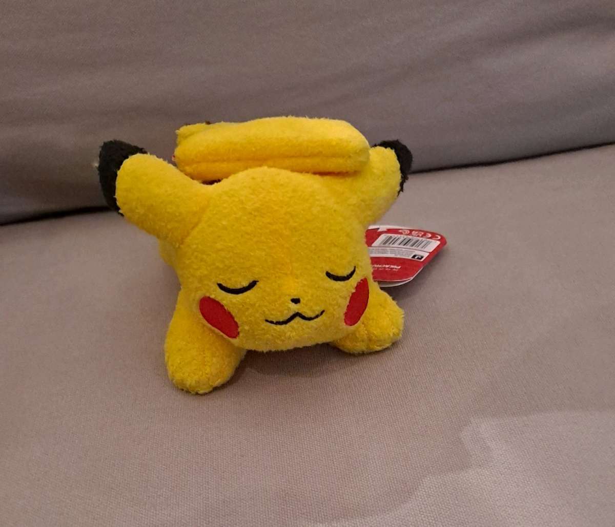 Pokmon Sleeping Pikachu NWT Jazwares 6 Plush 2024