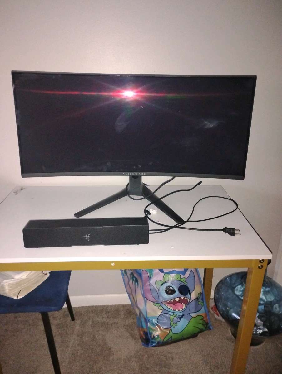 34 inch 4k Alienware curved monotor