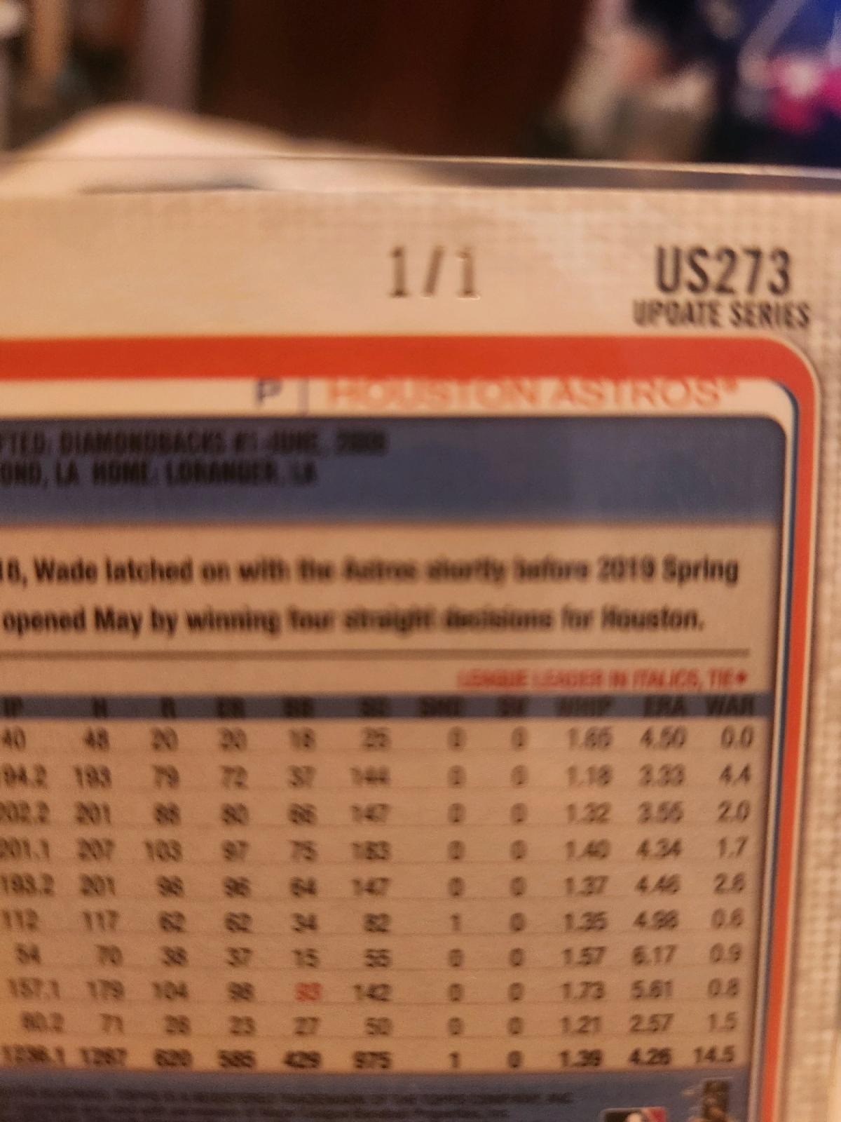 2018 Topps Wade Miley